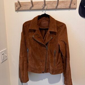 Blank NYC Tan Faux Suede Jacket